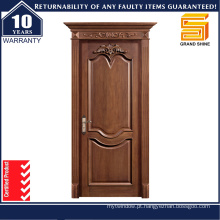 Os mais novos projetos novos Fire Safe Interior MDF Solid Wood Door